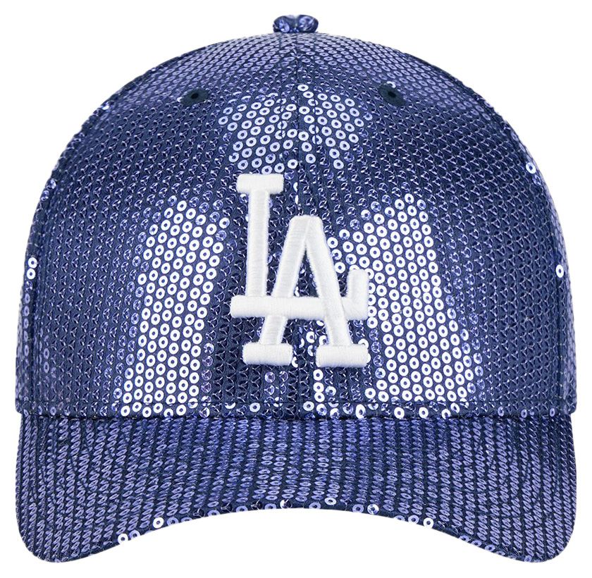 New Era Women's Los Angeles Dodgers Blue Sequin 9Forty Adjustable Hat product image
