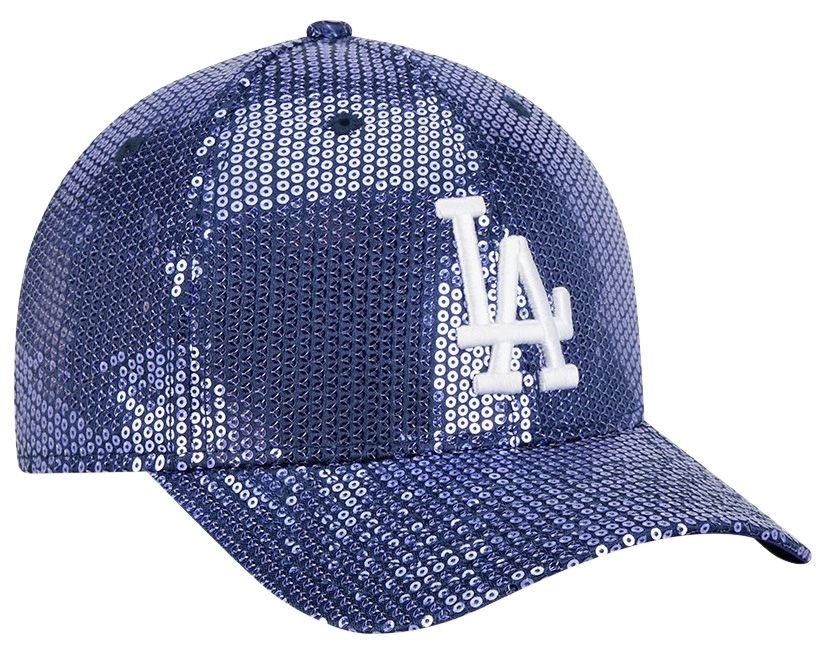 New Era Women's Los Angeles Dodgers Blue Sequin 9Forty Adjustable Hat product image