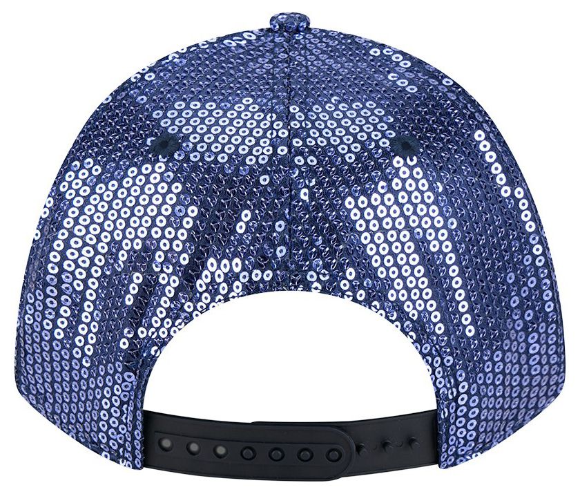 New Era Women's Atlanta Braves Navy Sequin 9Forty Adjustable Hat product image