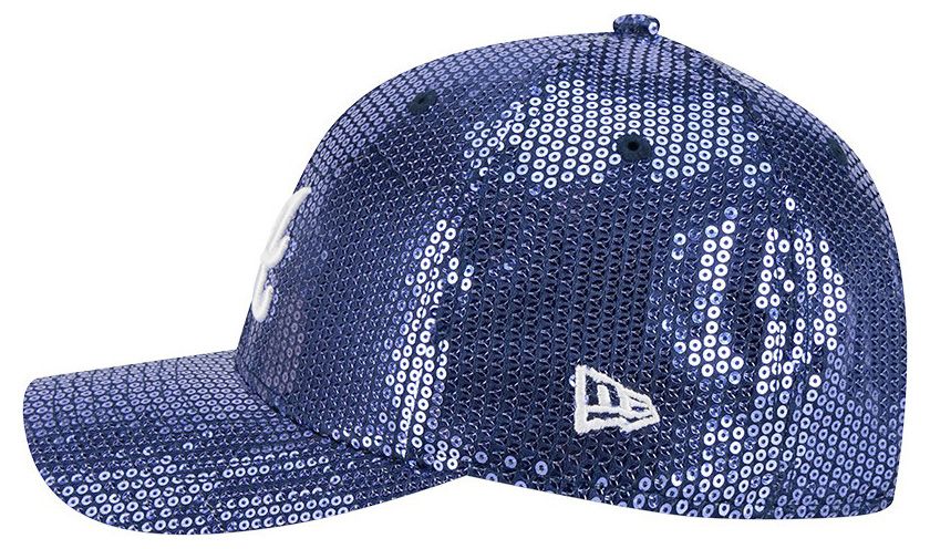 New Era Women's Atlanta Braves Navy Sequin 9Forty Adjustable Hat product image