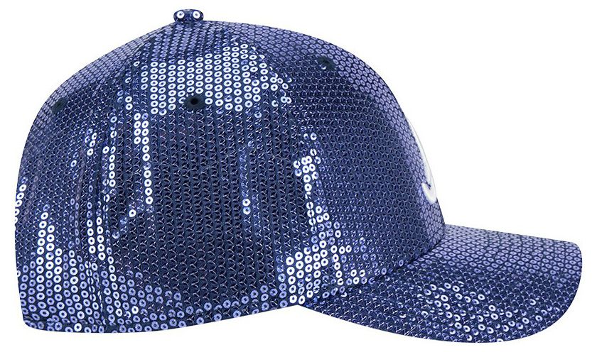New Era Women's Atlanta Braves Navy Sequin 9Forty Adjustable Hat product image
