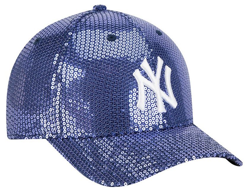 New Era Women's New York Yankees Navy Sequin 9Forty Adjustable Hat product image