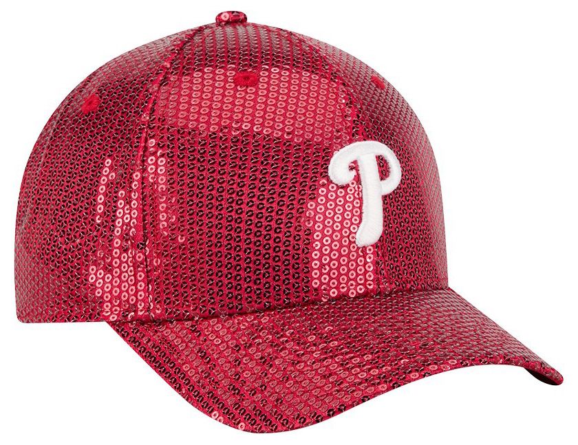 New Era Women's Philadelphia Phillies Red Sequin 9Forty Adjustable Hat product image