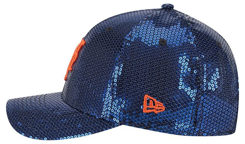New Era Women's New York Mets Blue Sequin 9Forty Adjustable Hat product image
