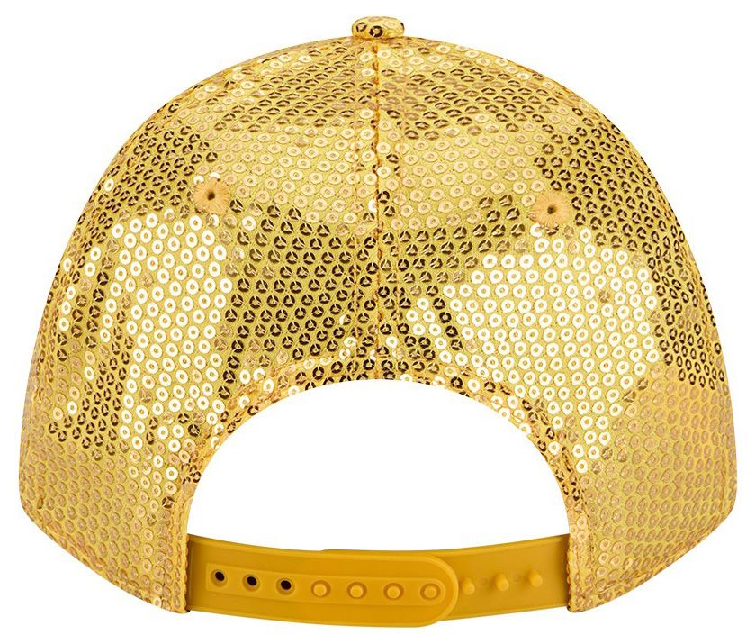 New Era Women's San Diego Padres Yellow Sequin 9Forty Adjustable Hat product image
