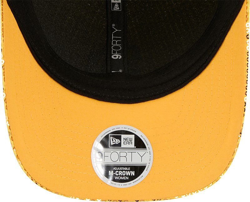 New Era Women's San Diego Padres Yellow Sequin 9Forty Adjustable Hat product image