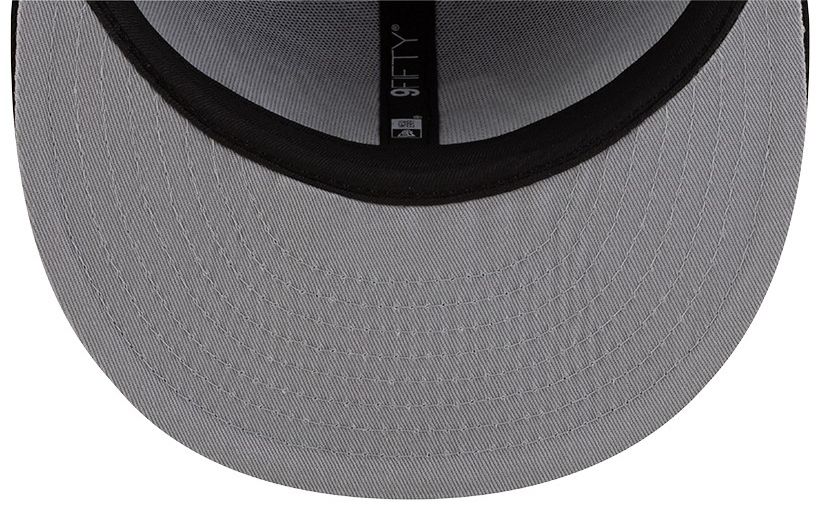 New Era Adult Utah Jazz Black 2Tone 9Fifty Adjustable Snapback Hat product image