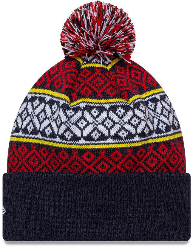 New Era Men's F1 Red Bull Racing Blue Christmas Knit Beanie product image