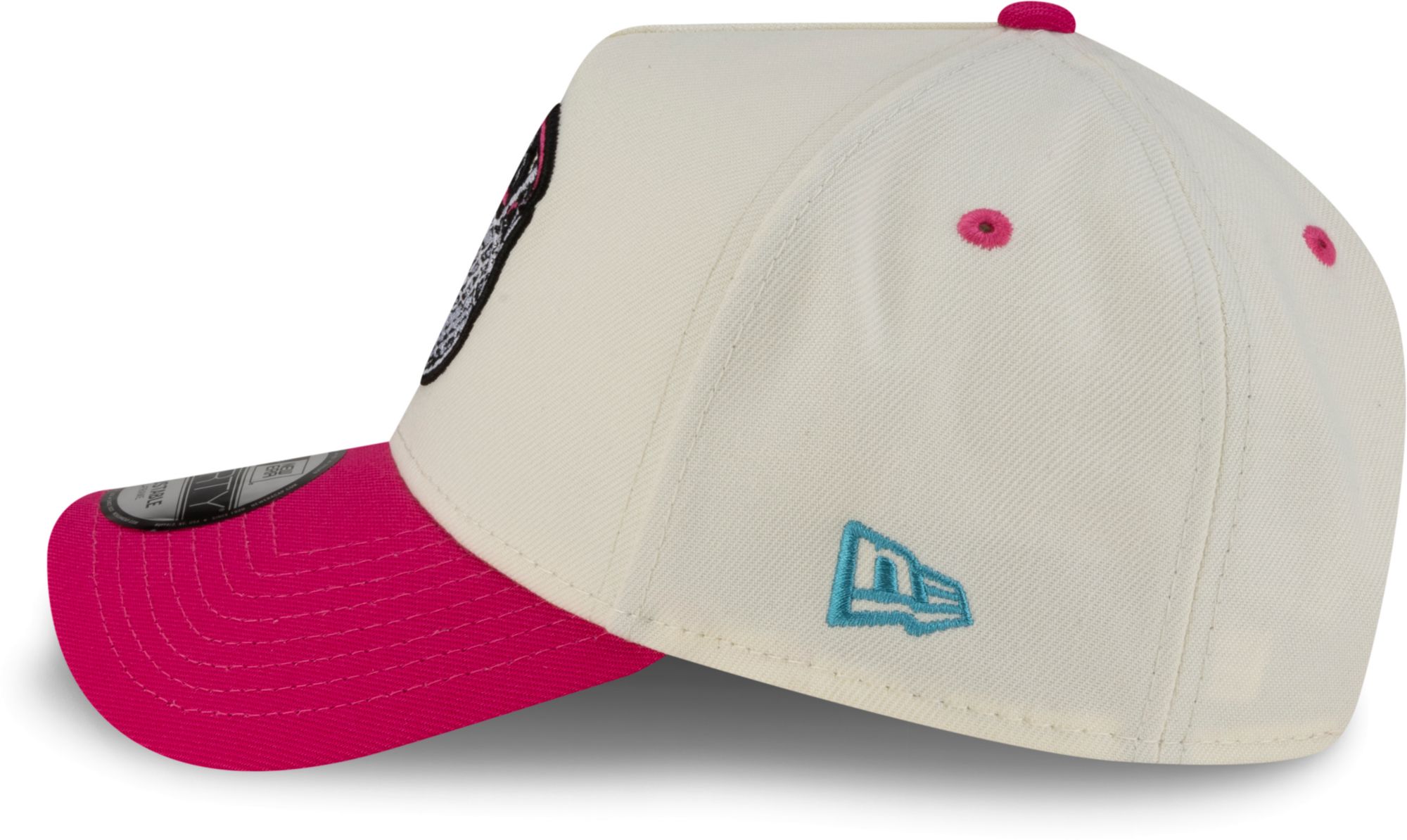 New Era Adult Miami Heat Tan Eastside Golf 9Forty A-Frame Adjustable Hat product image