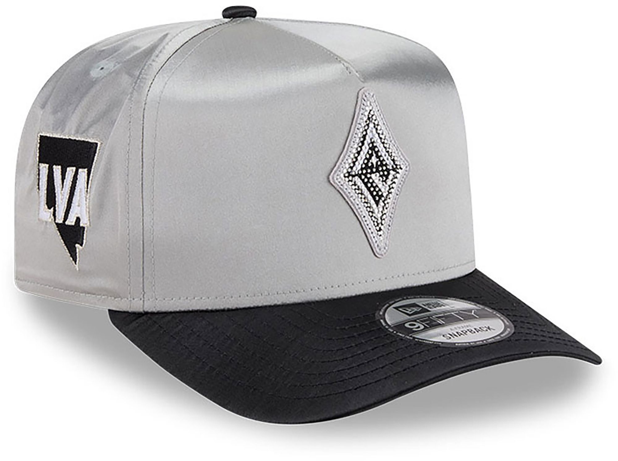 New Era Adult 2026 WNBA Draft Las Vegas Aces Gray 9Fifty Adjustable Hat product image
