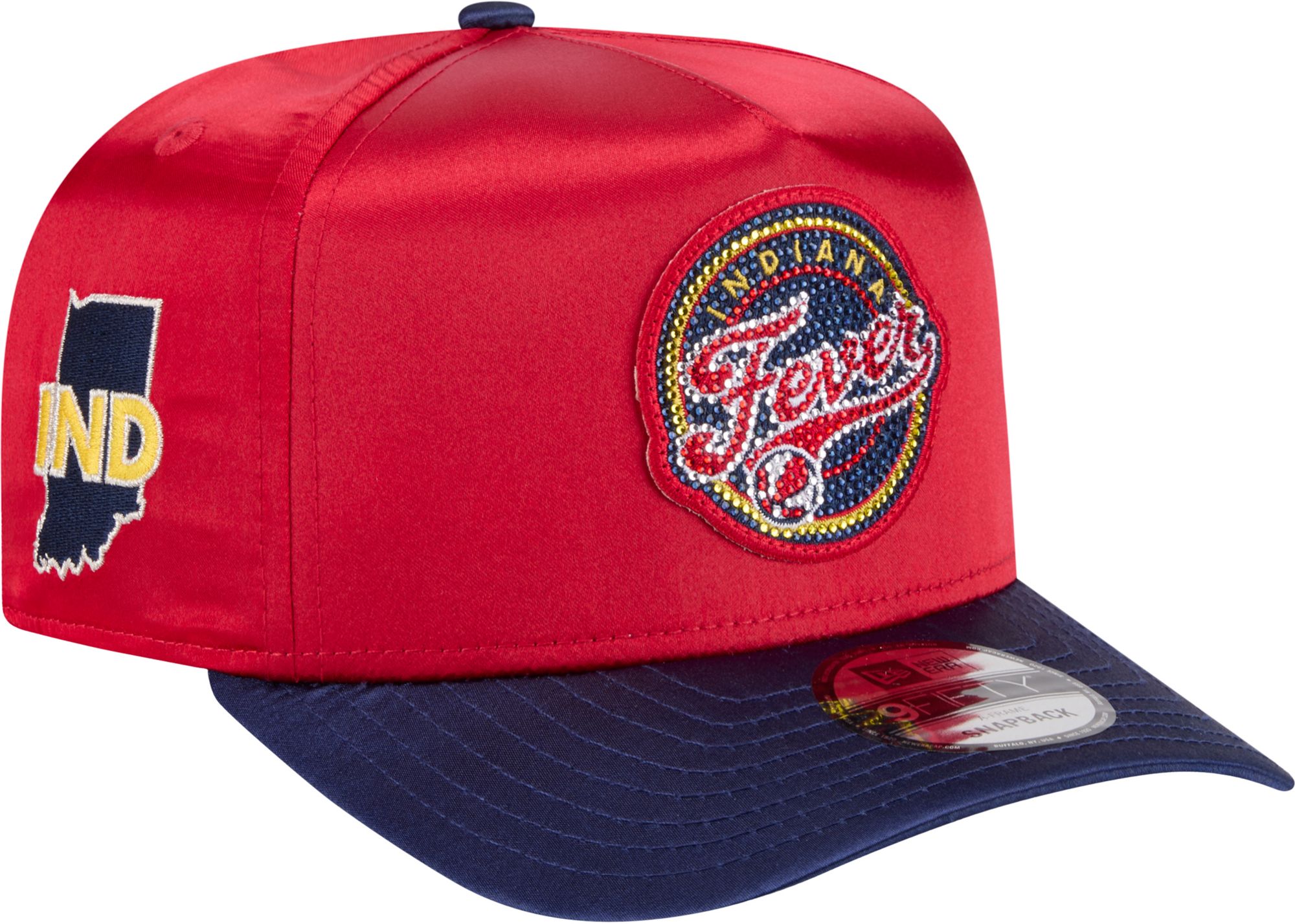 New Era Adult 2026 WNBA Draft Indiana Fever Red 9Fifty Adjustable Hat product image
