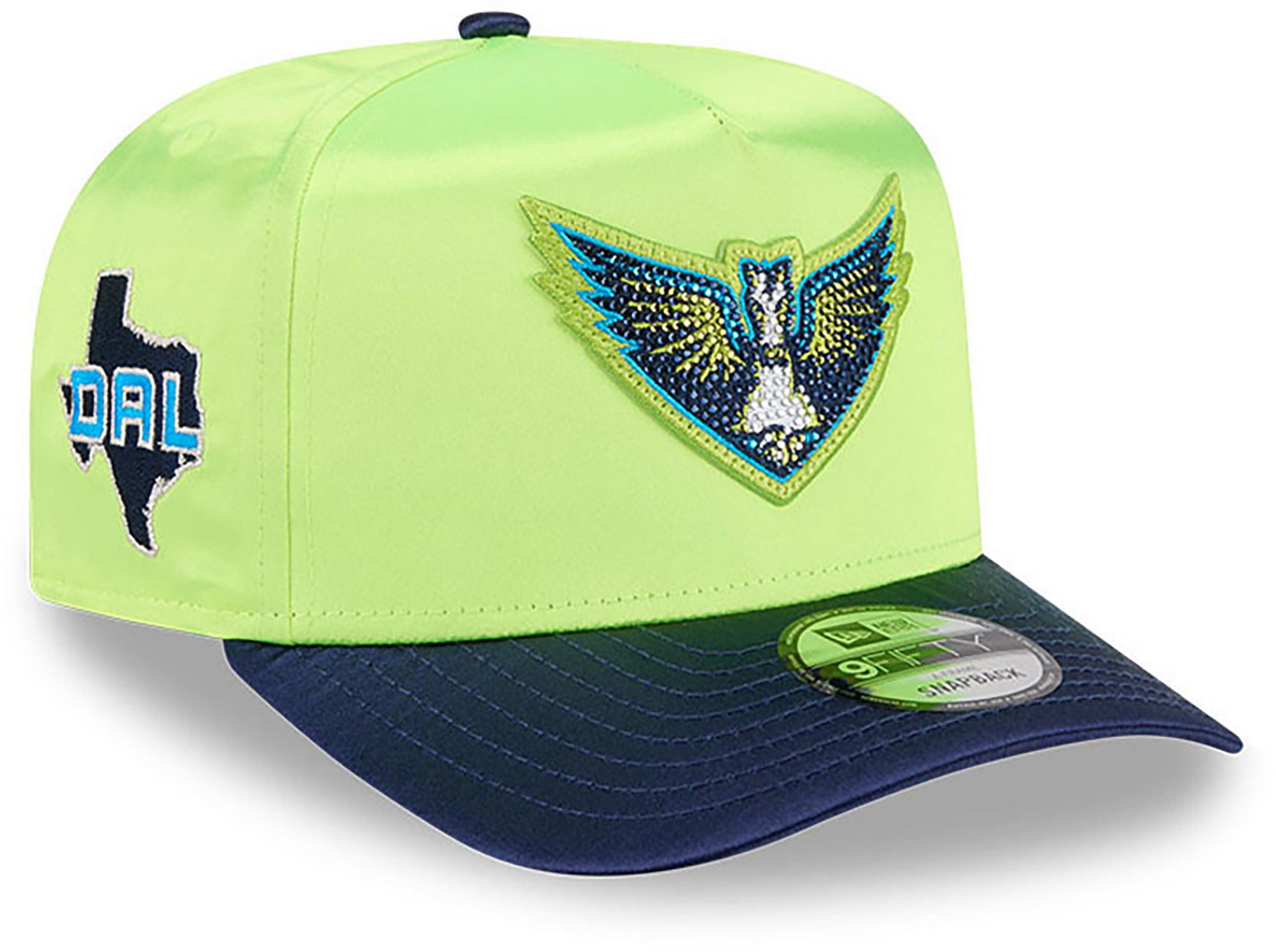 New Era Adult 2026 WNBA Draft Dallas Wings Green 9Fifty Adjustable Hat product image