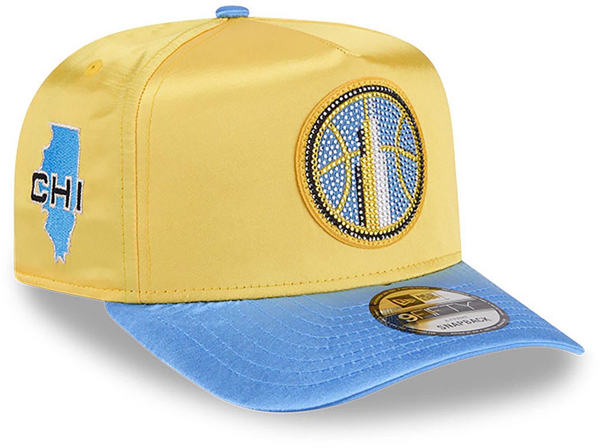 New Era Adult 2026 WNBA Draft Chicago Sky Yellow 9Fifty Adjustable Hat product image