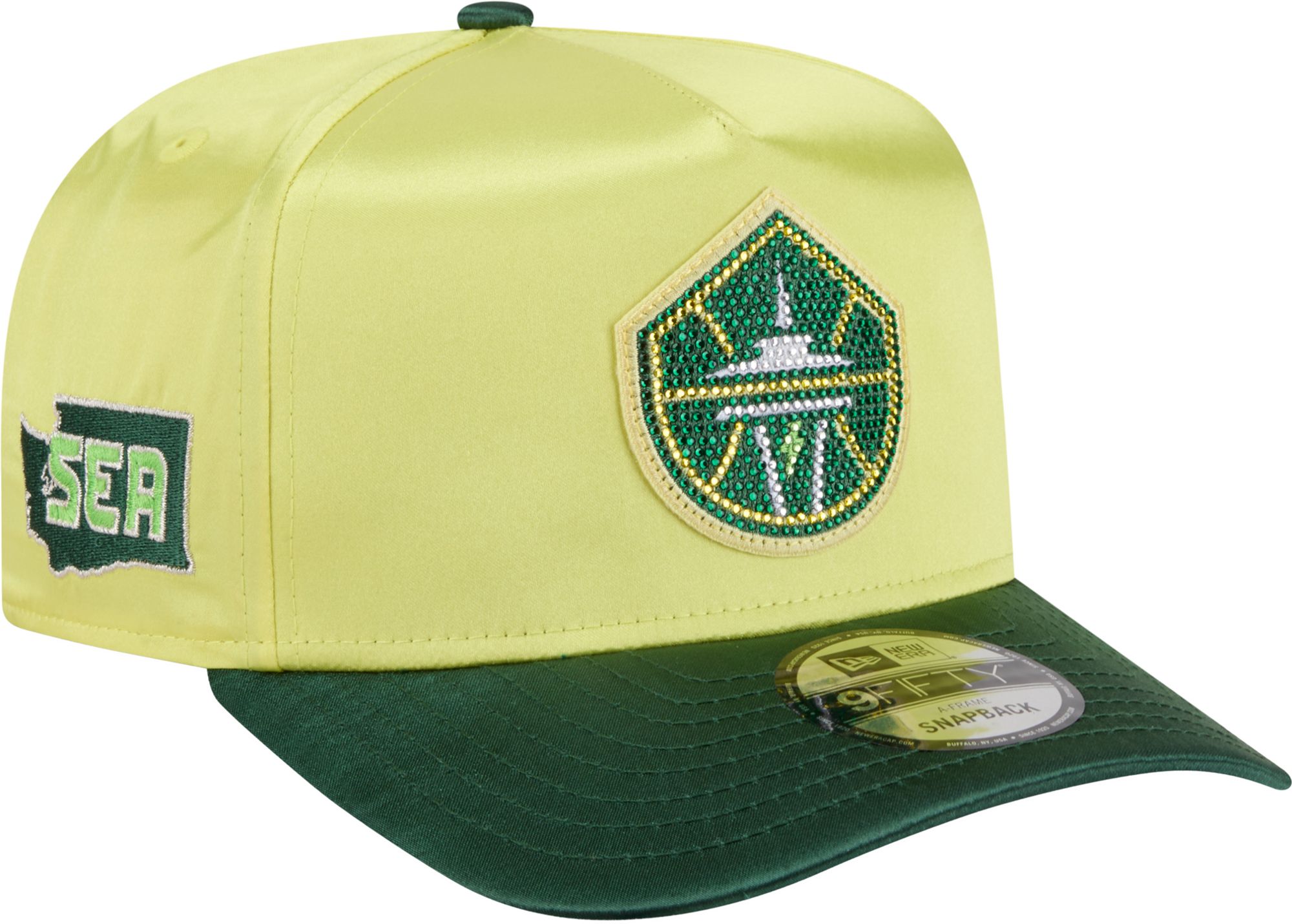 New Era Adult 2026 WNBA Draft Seattle Storm Yellow 9Fifty Adjustable Hat product image