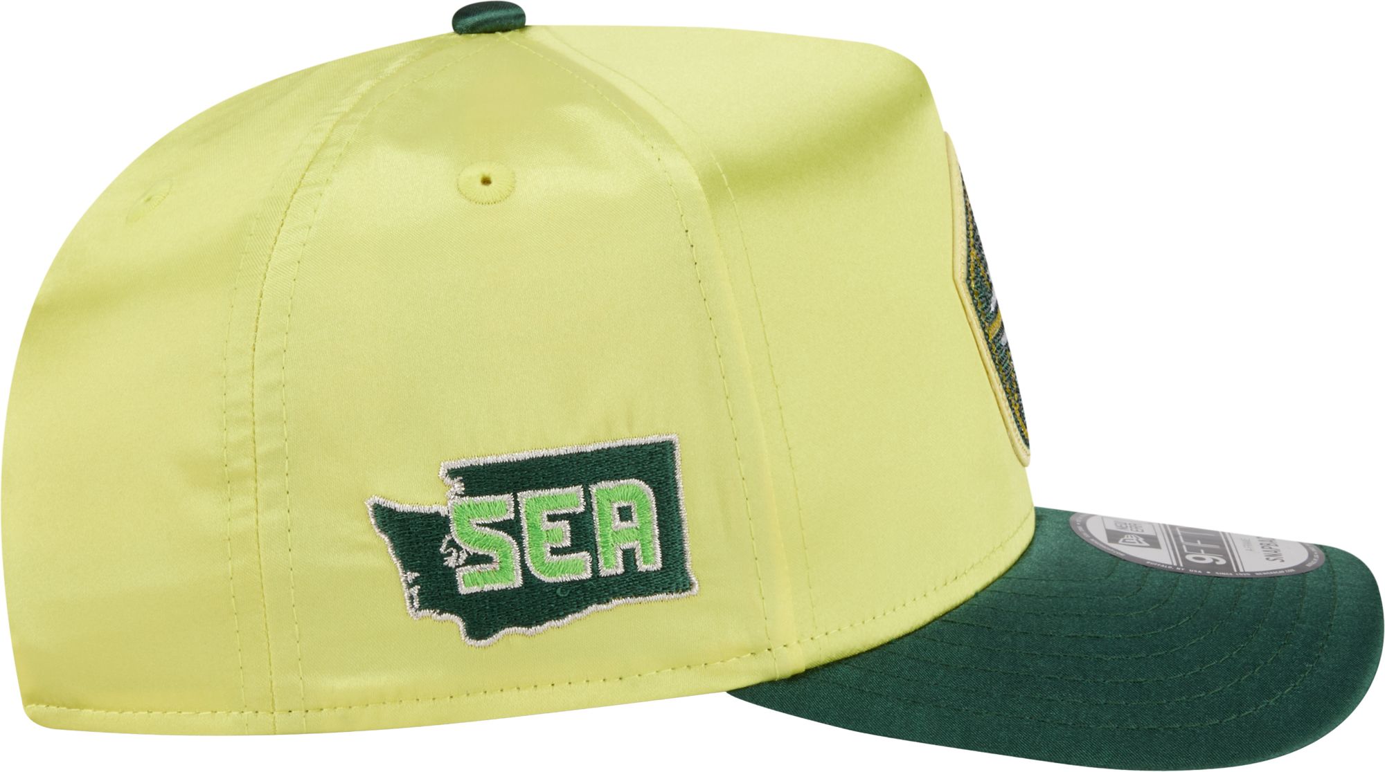 New Era Adult 2026 WNBA Draft Seattle Storm Yellow 9Fifty Adjustable Hat product image