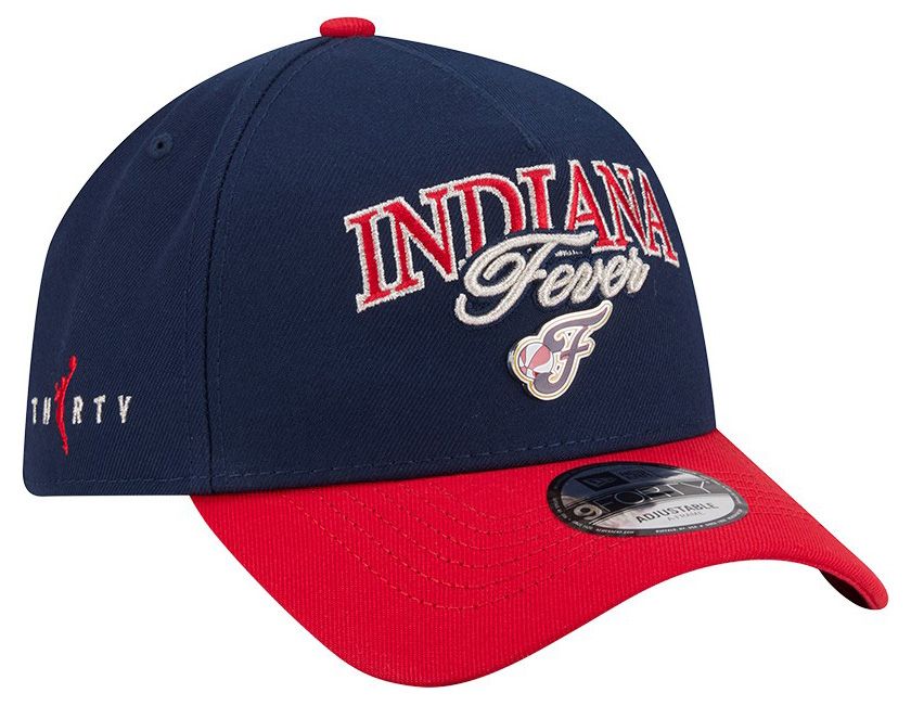 New Era Adult Indiana Fever Navy Tip-Off 9Forty Adjustable Hat product image