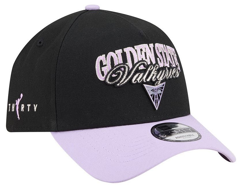 New Era Adult Golden State Valkyries Black Tip-Off 9Forty Adjustable Hat product image