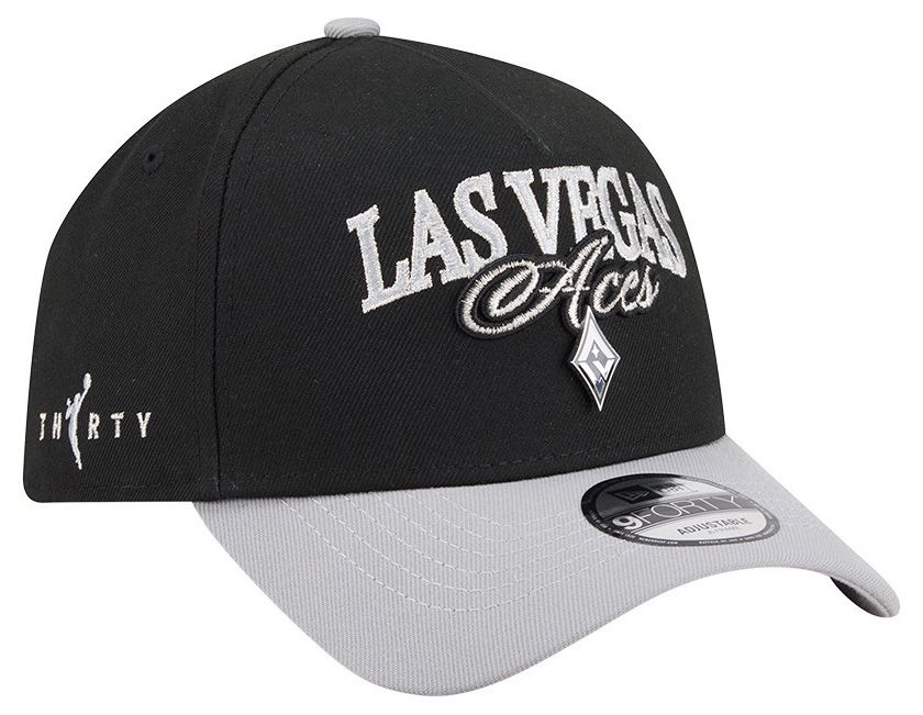 New Era Adult Las Vegas Aces Black Tip-Off 9Forty Adjustable Hat product image