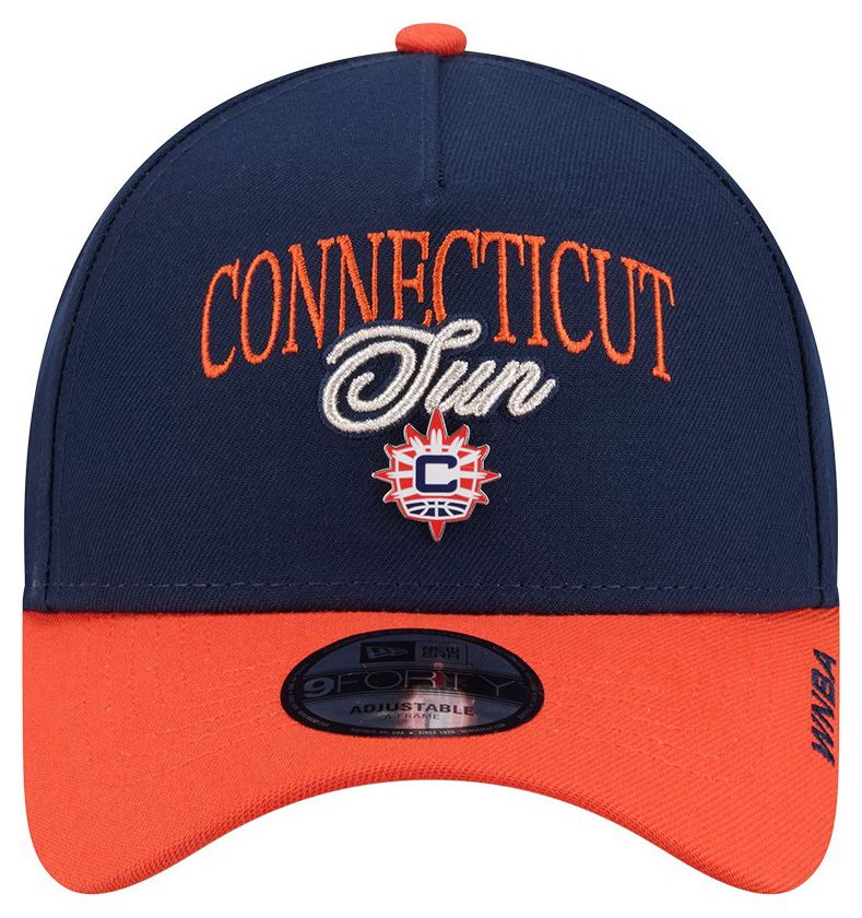 New Era Adult Connecticut Sun Navy Tip-Off 9Forty Adjustable Hat product image