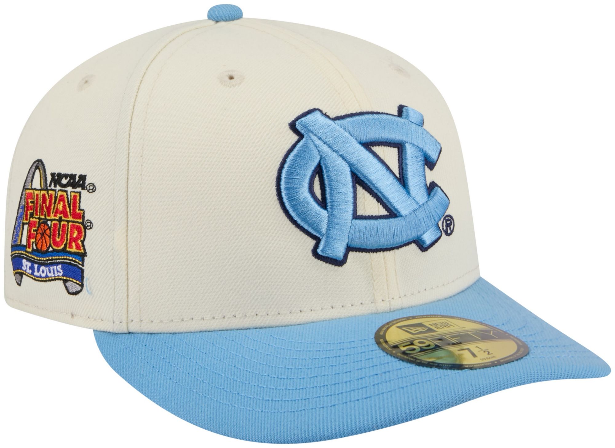 New Era Adult North Carolina Tar Heels White March Madness 59Fifty product image