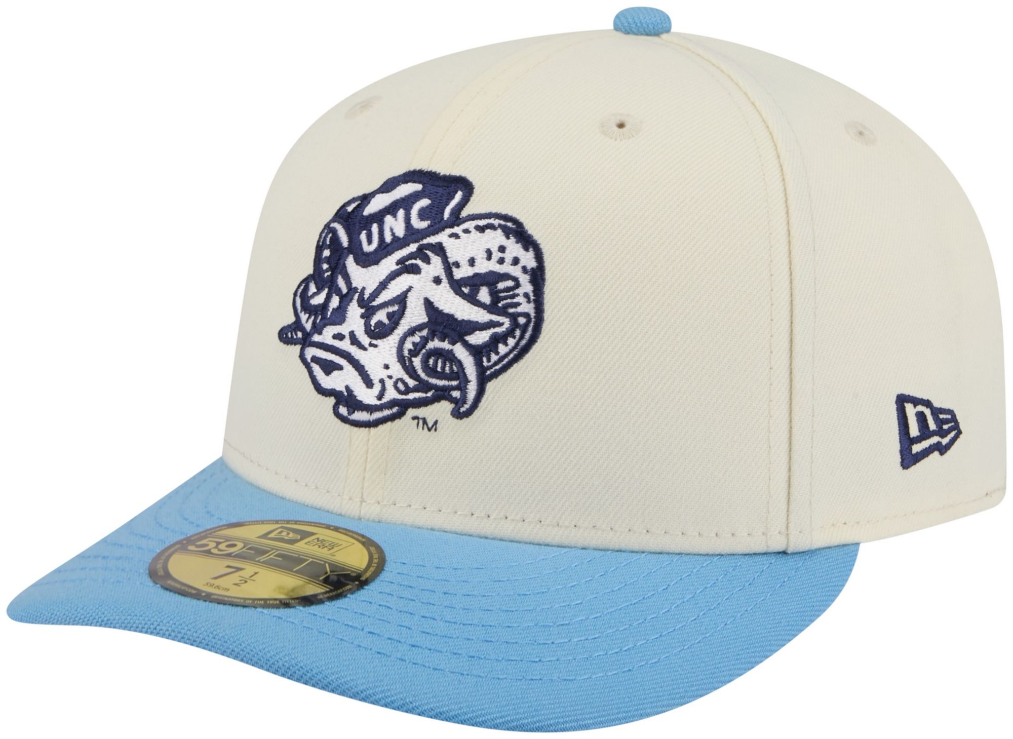 New Era Adult North Carolina Tar Heels White March Madness 59Fifty product image