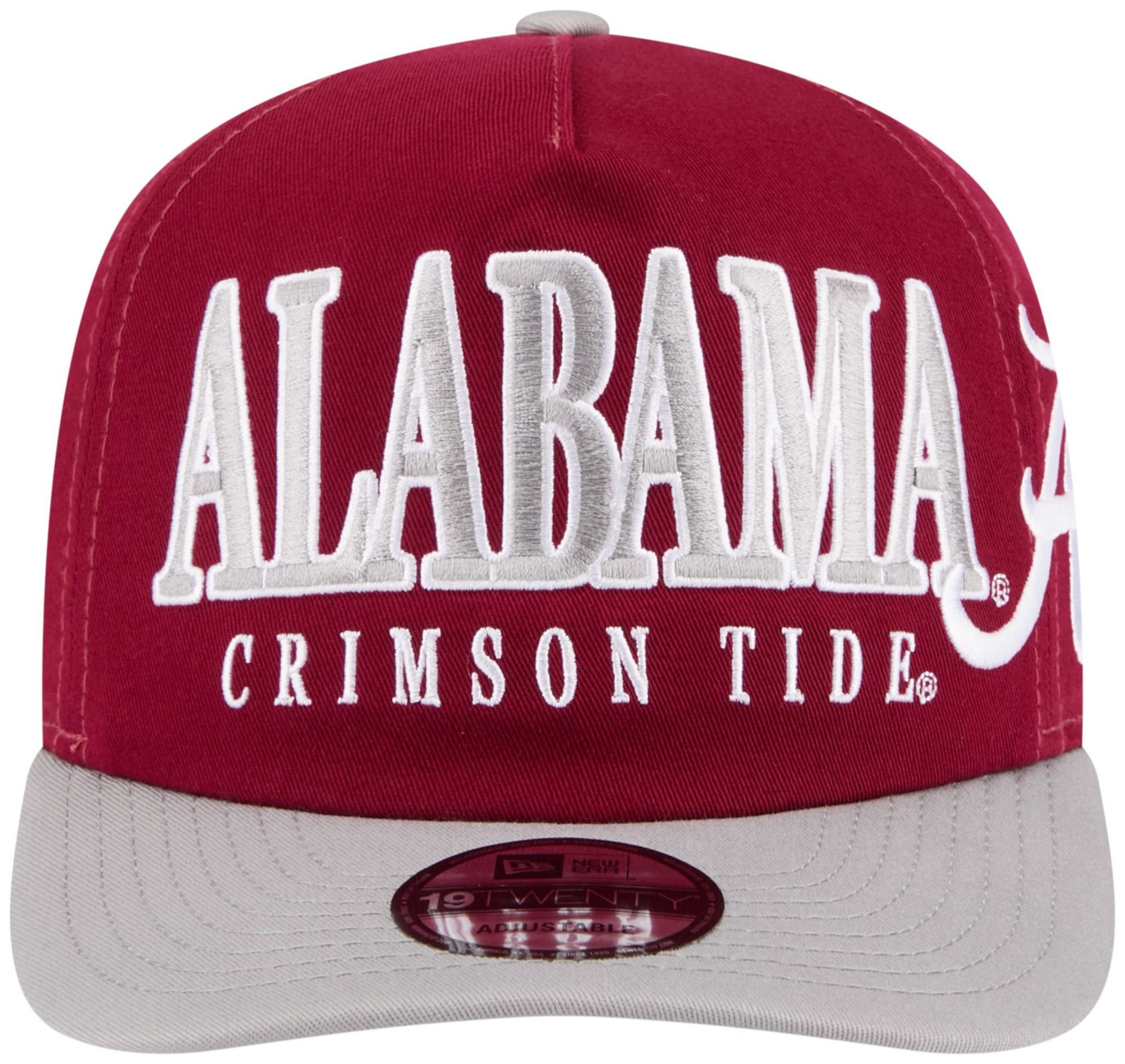 New Era Adult Alabama Crimson Tide Dark Red March Madness 19Twenty Adjustable Hat product image