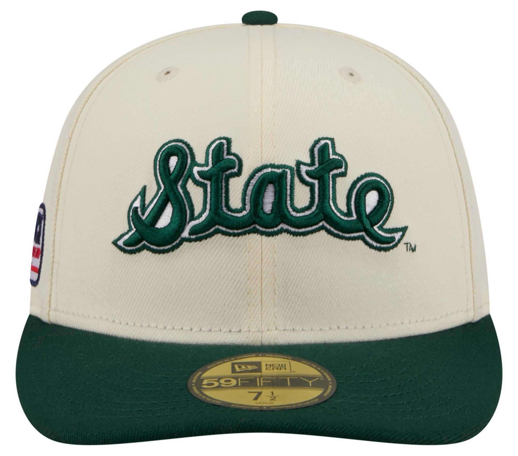 New Era Adult Michigan State Spartans White March Madness 59Fifty product image