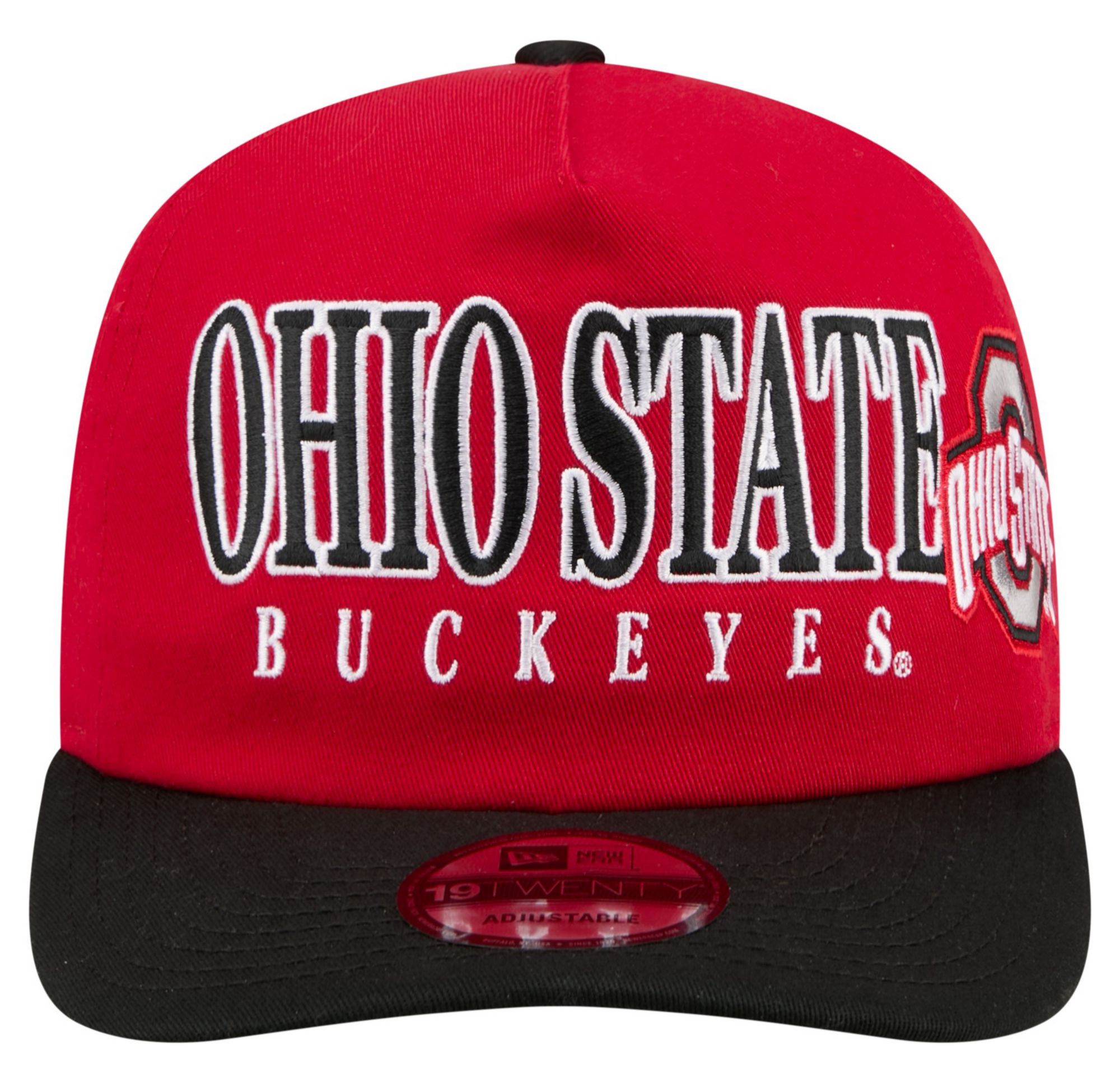 New Era Adult Ohio State Buckeyes Red March Madness 19Twenty Adjustable Hat product image