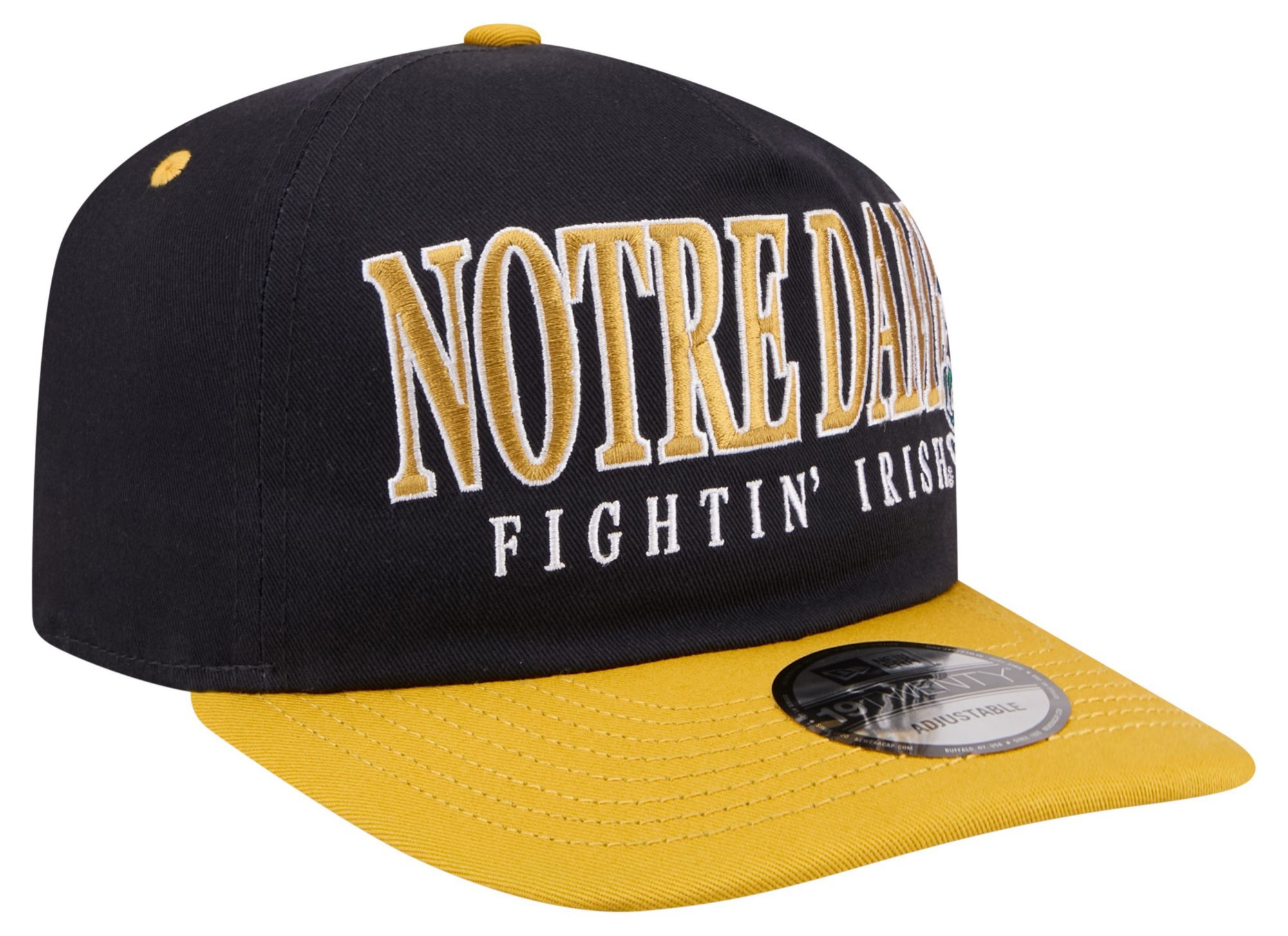 New Era Adult Notre Dame Fighting Irish Navy March Madness 19Twenty Adjustable Hat product image