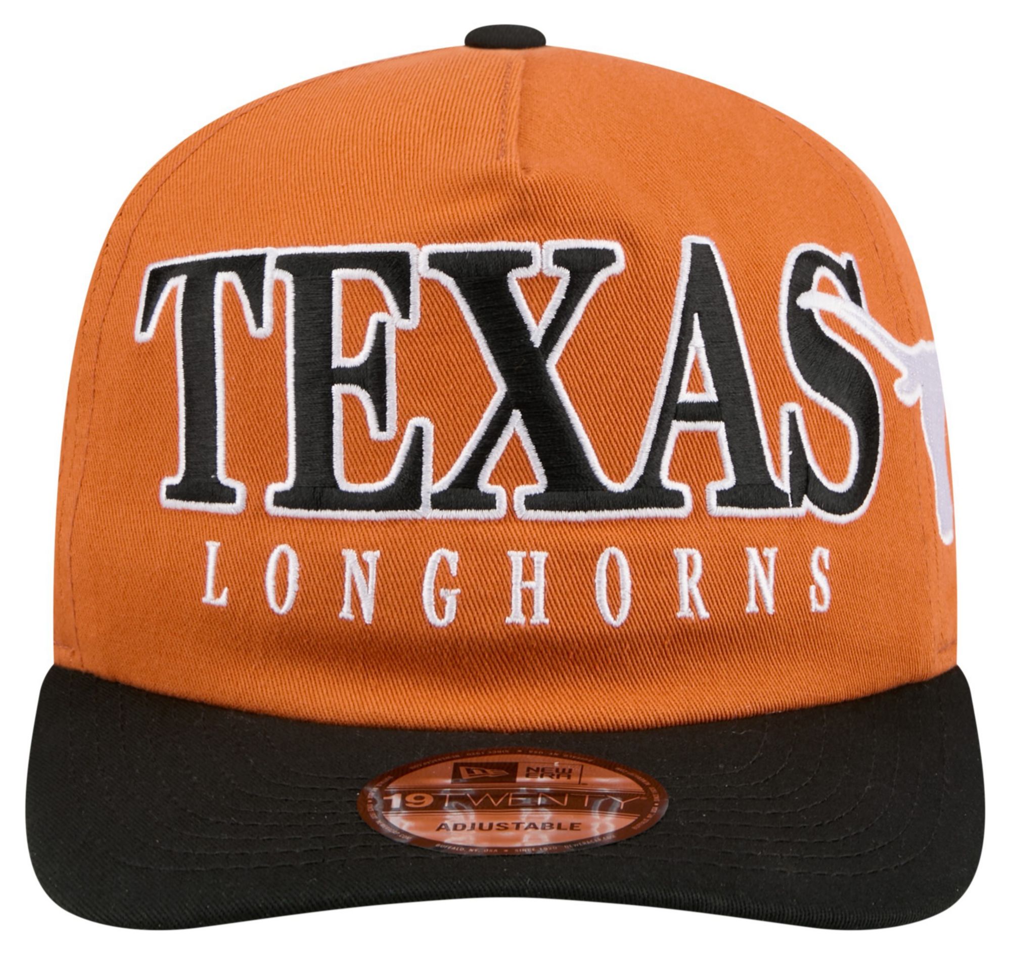 New Era Adult Texas Longhorns Rust March Madness 19Twenty Adjustable Hat product image