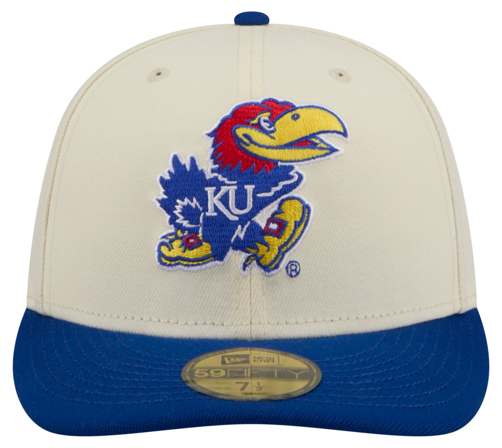 New Era Adult Kansas Jayhawks White March Madness 59Fifty product image