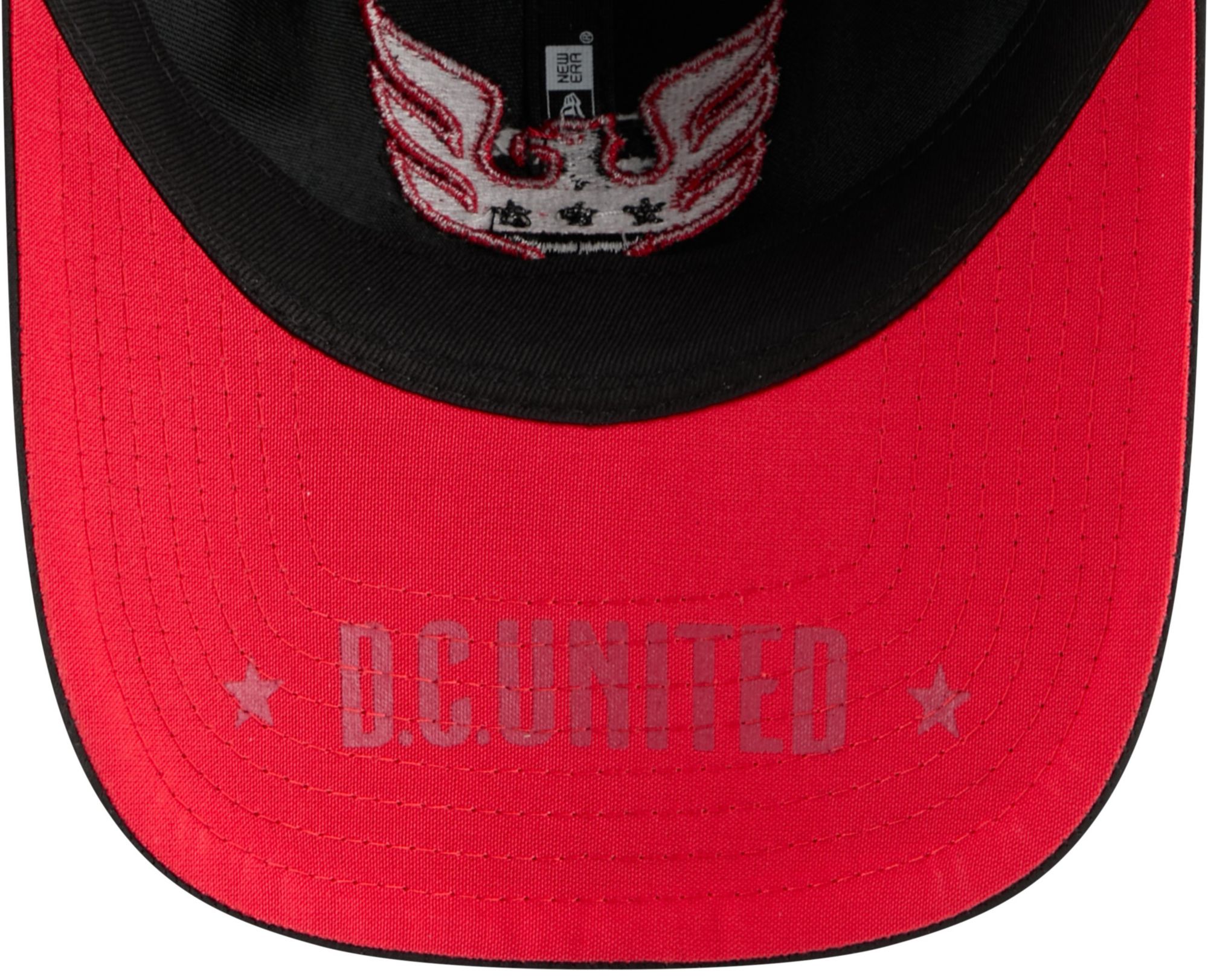 New Era Adult D.C. United 2026 9Twenty 'Black-and-Red Kit' Jersey Hook Secondary Adjustable Hat product image