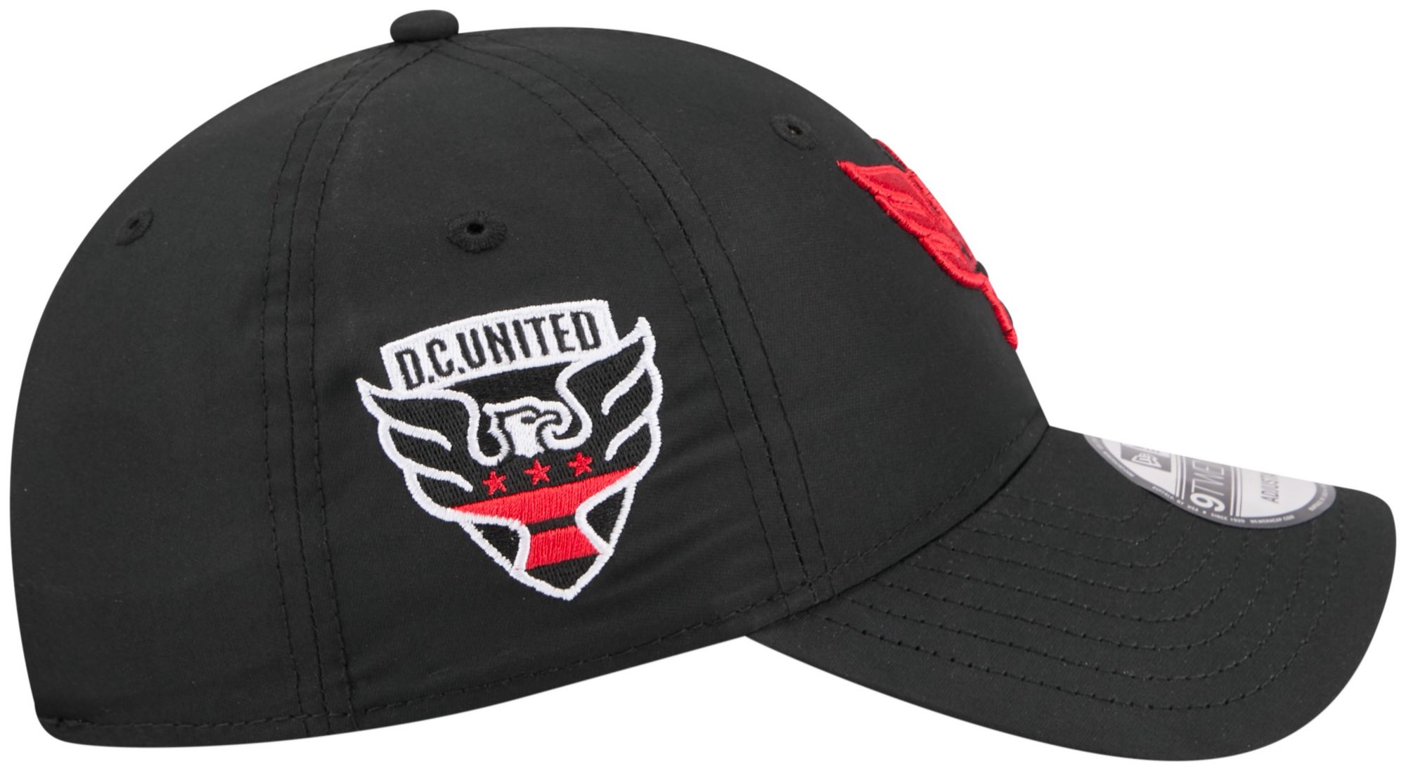 New Era Adult D.C. United 2026 9Twenty 'Black-and-Red Kit' Jersey Hook Secondary Adjustable Hat product image