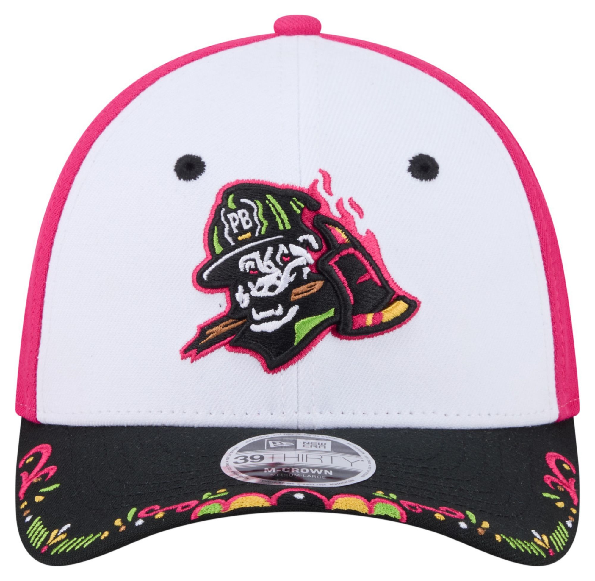 New Era Adult Lowell Spinners Green Copa 39Thirty Adjustable Hat product image