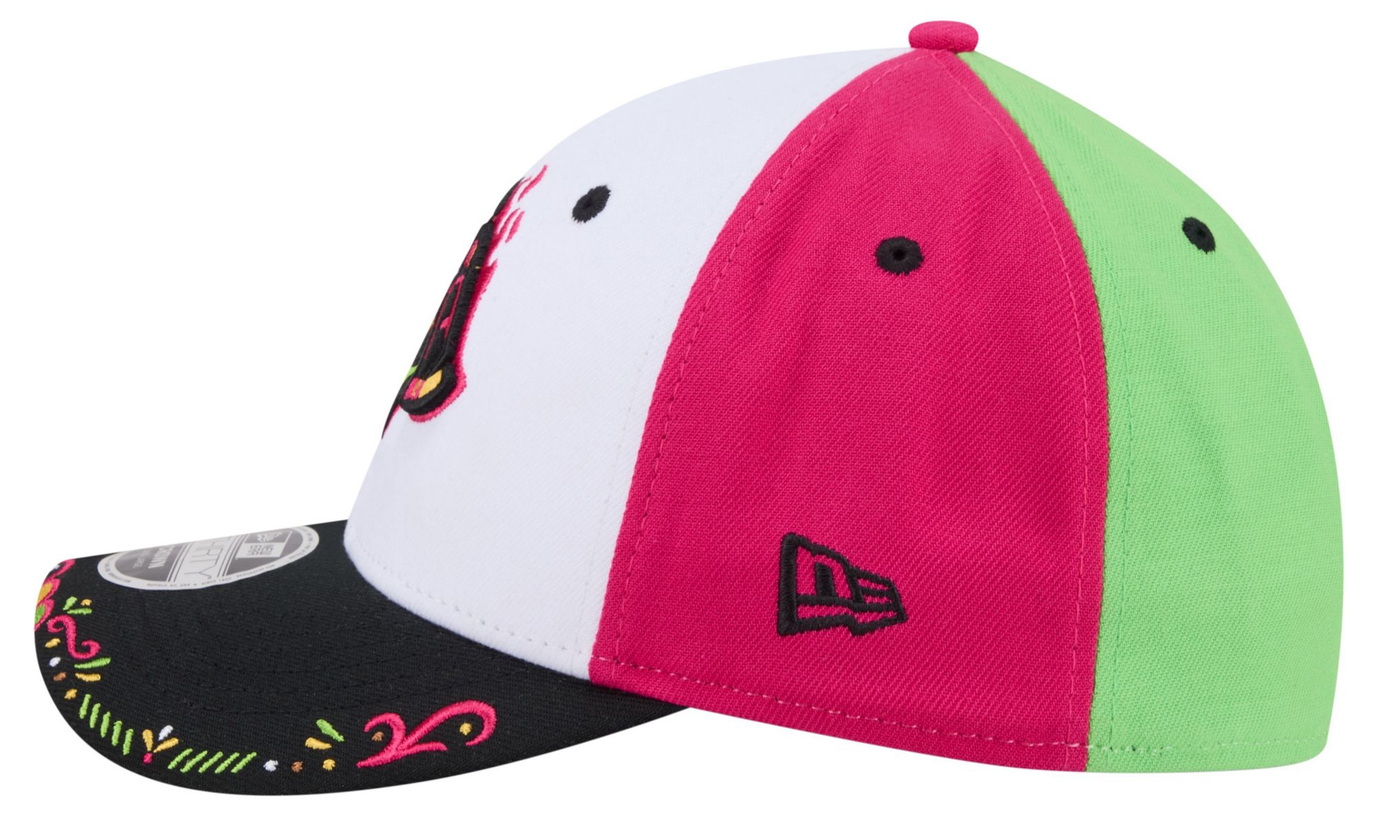 New Era Adult Lowell Spinners Green Copa 39Thirty Adjustable Hat product image