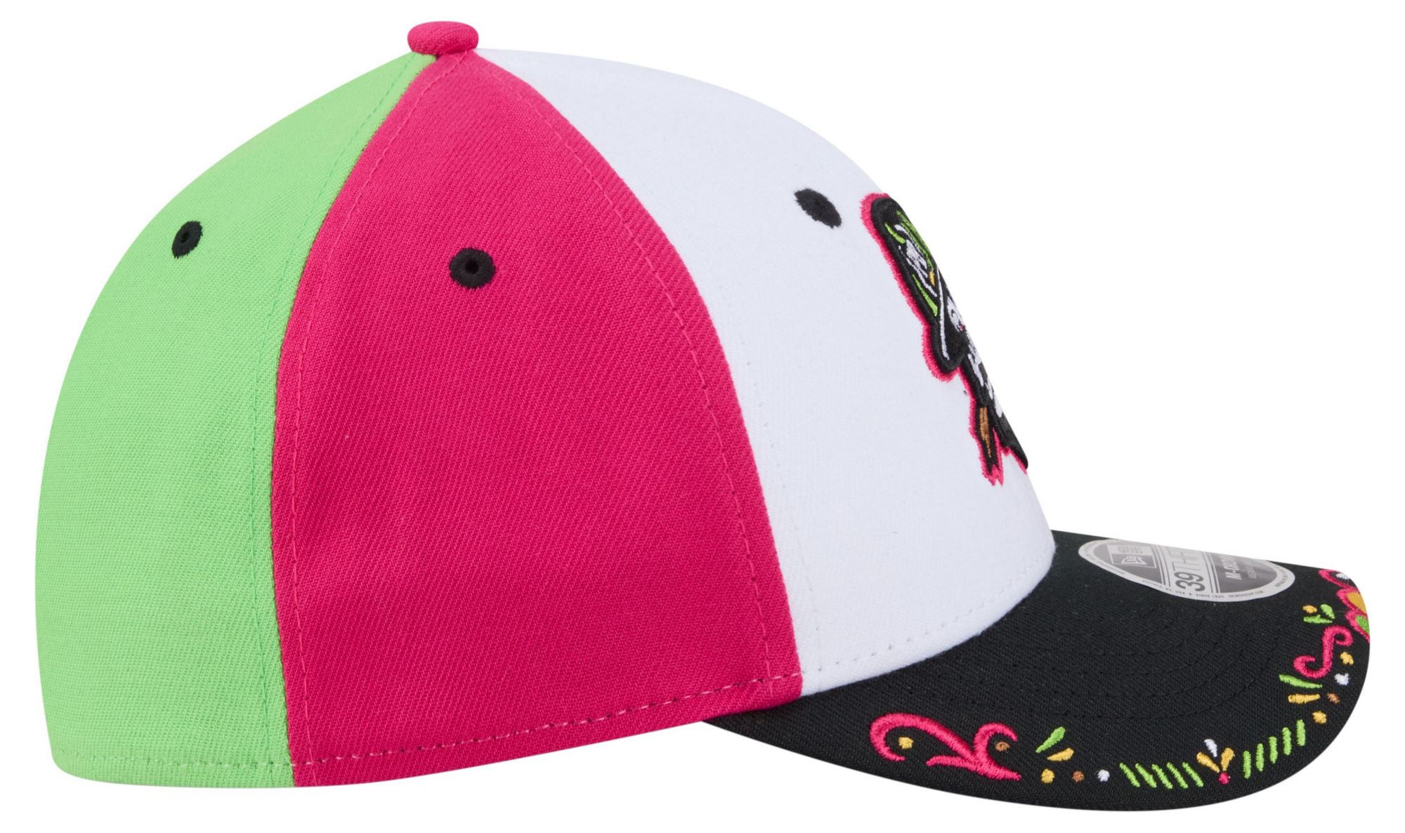 New Era Adult Lowell Spinners Green Copa 39Thirty Adjustable Hat product image