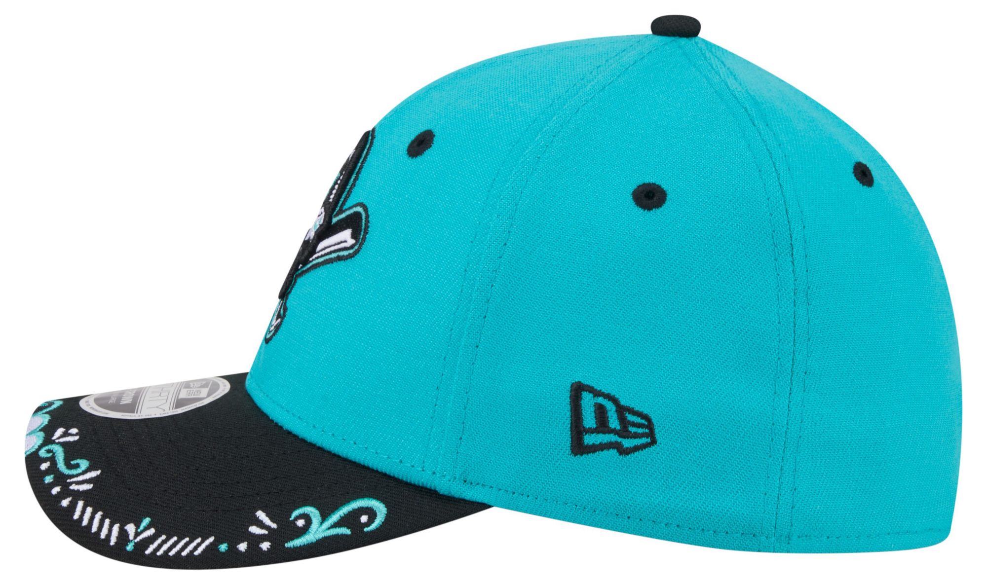 New Era Adult Columbus Clippers Teal Copa 39Thirty Adjustable Hat product image