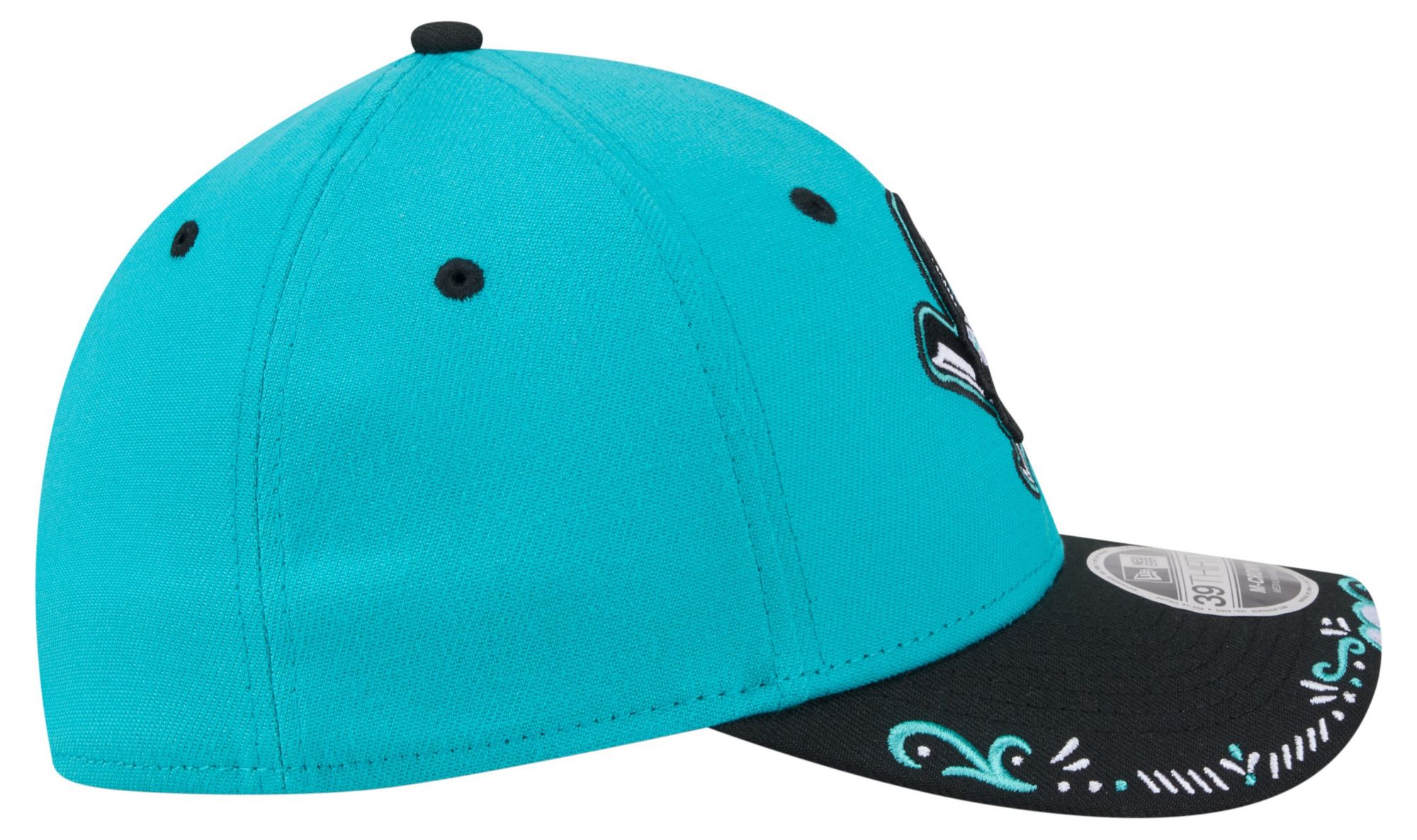 New Era Adult Columbus Clippers Teal Copa 39Thirty Adjustable Hat product image