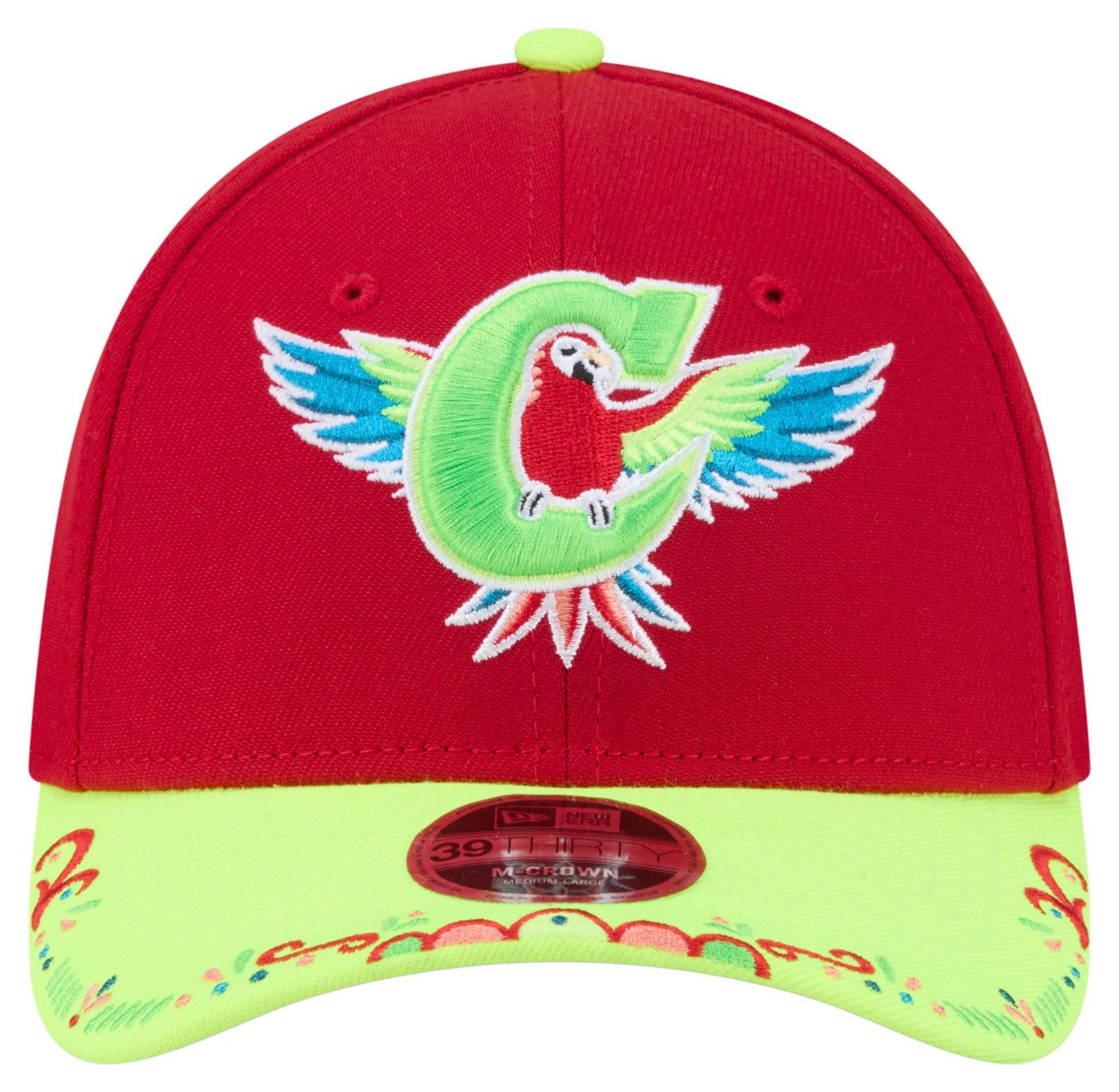 New Era Adult Charlotte Knights Red Copa 39Thirty Adjustable Hat product image