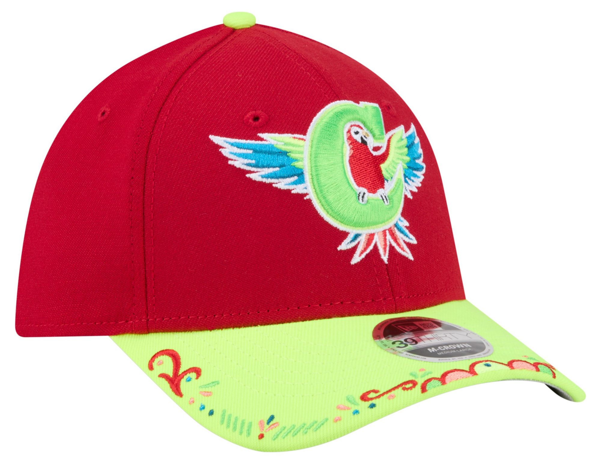 New Era Adult Charlotte Knights Red Copa 39Thirty Adjustable Hat product image