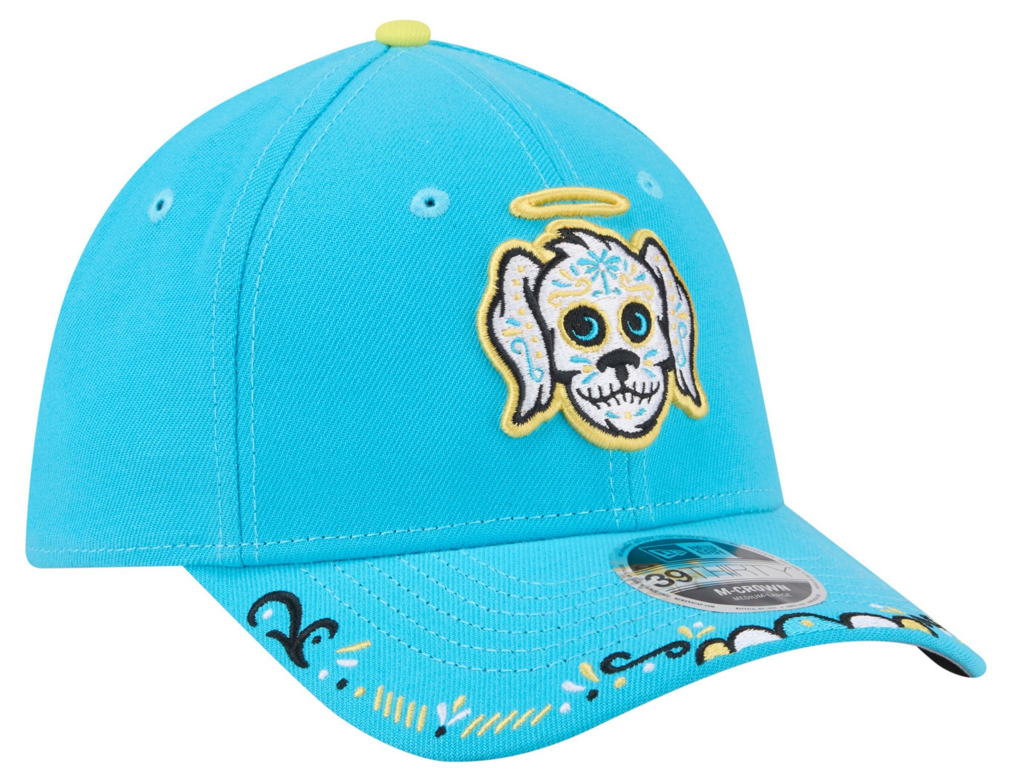 New Era Adult Charleston River Dogs Light Blue Copa 39Thirty Adjustable Hat product image