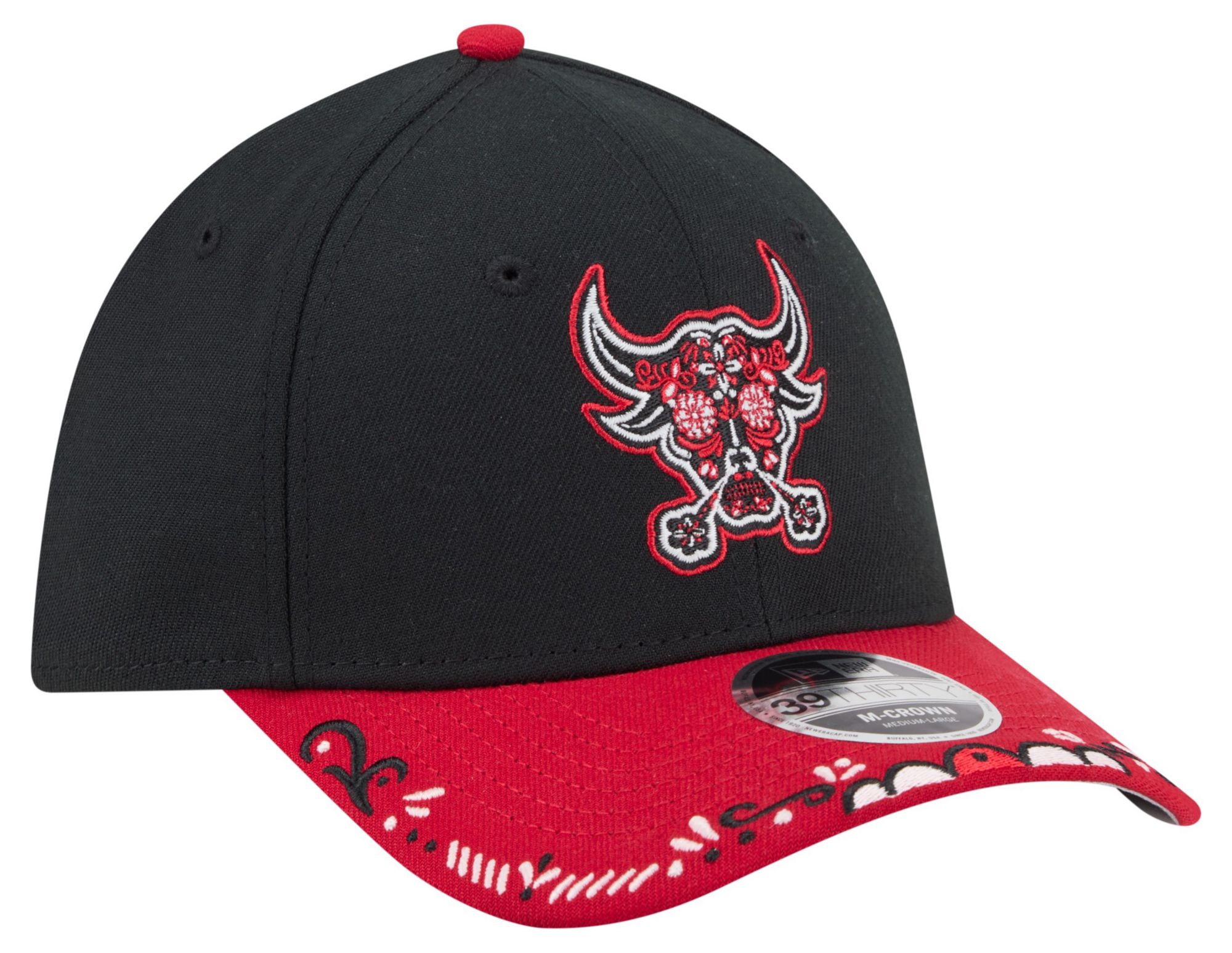 New Era Adult Durham Bulls Black Copa 39Thirty Adjustable Hat product image