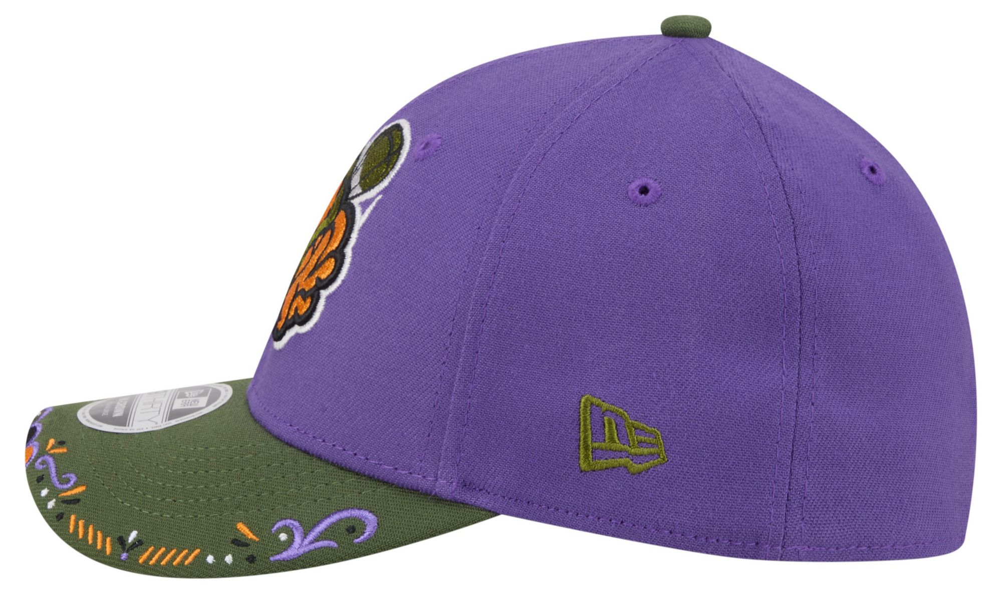 New Era Adult Fayetteville Woodpeckers Purple Copa 39Thirty Adjustable Hat product image