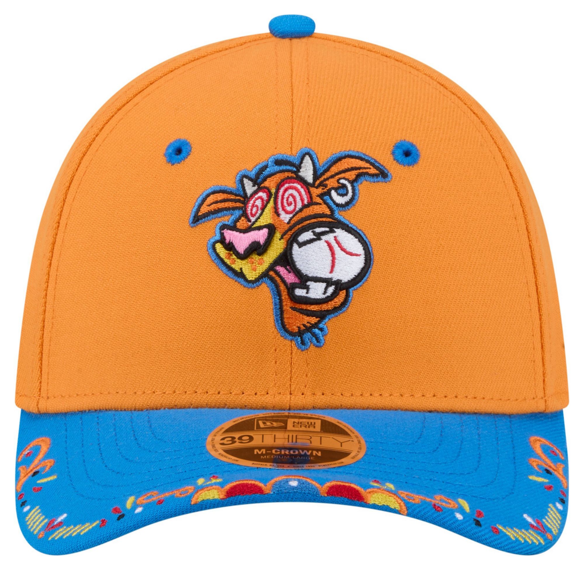 New Era Adult Rocket City Trash Pandas Orange Copa 39Thirty Adjustable Hat product image