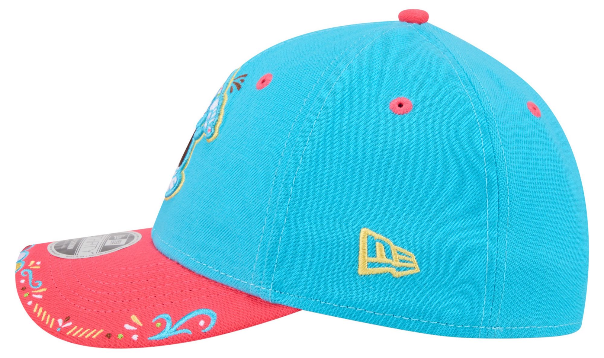 New Era Adult Frederick Keys Light Blue Copa 39Thirty Adjustable Hat product image