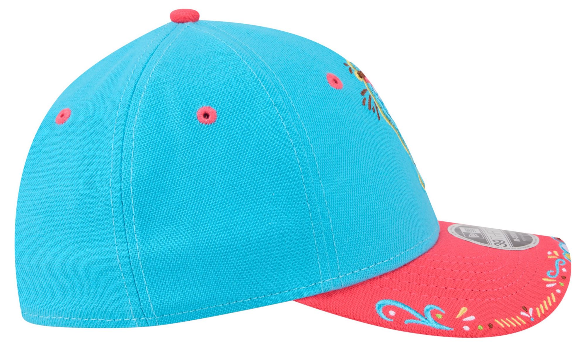 New Era Adult Frederick Keys Light Blue Copa 39Thirty Adjustable Hat product image