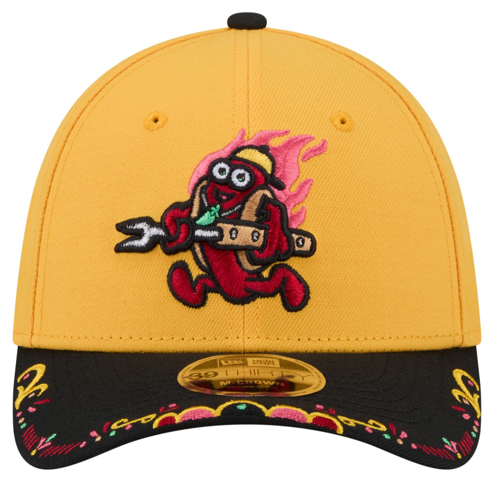 New Era Adult Akron Rubberducks Yellow Copa 39Thirty Adjustable Hat product image