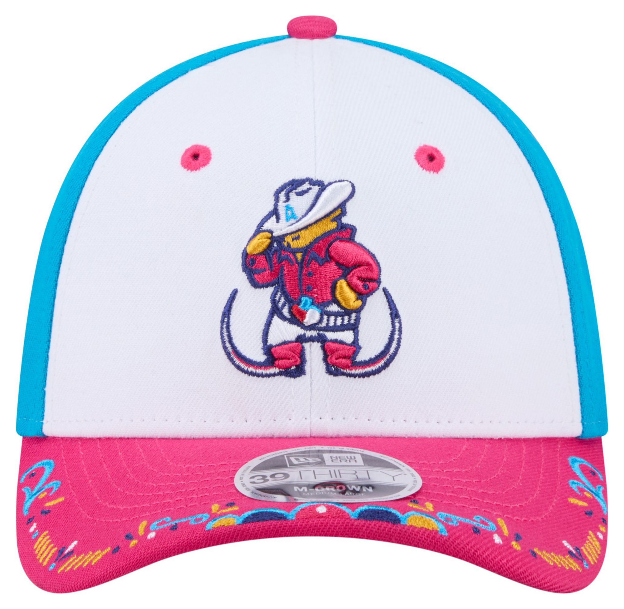 New Era Adult Amarillo&nbsp;Sod Poodles Light Blue Copa 39Thirty Adjustable Hat product image