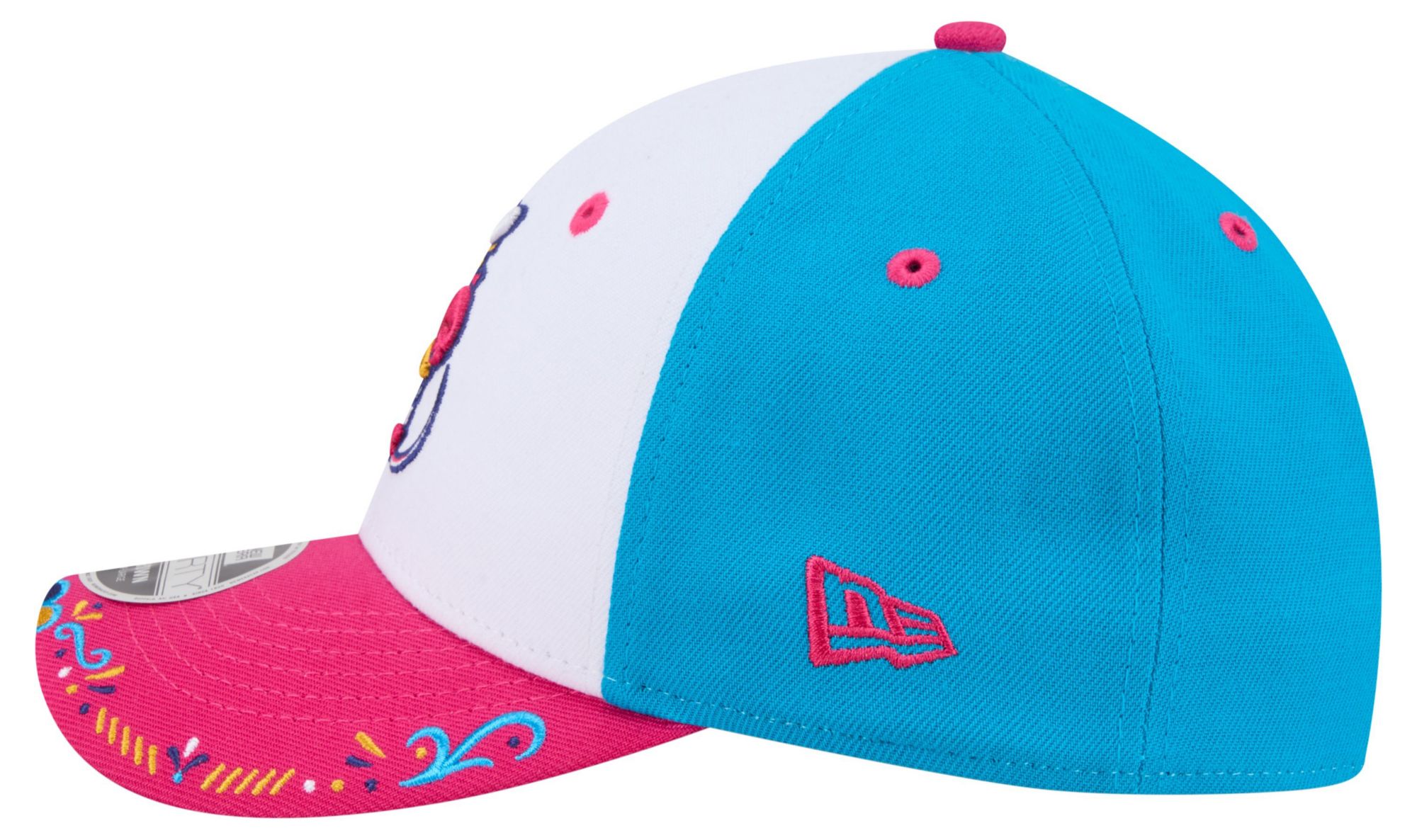 New Era Adult Amarillo&nbsp;Sod Poodles Light Blue Copa 39Thirty Adjustable Hat product image