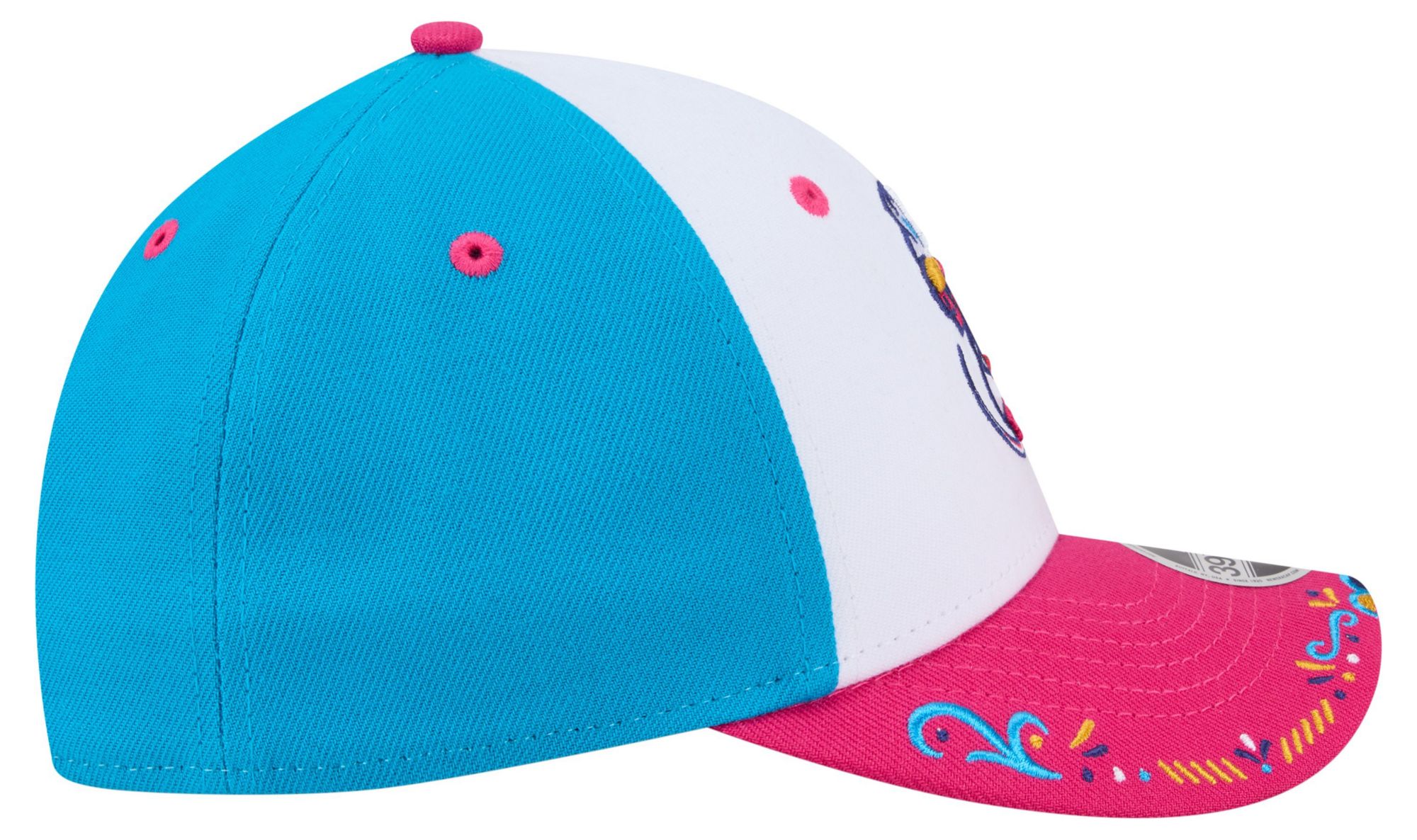 New Era Adult Amarillo&nbsp;Sod Poodles Light Blue Copa 39Thirty Adjustable Hat product image